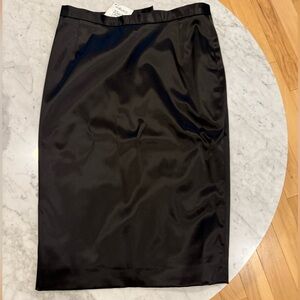 Dolce And Gabbana Black Midi Skirt
